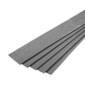 GRS Eco board strook 2 m x 14 cm en 1 cm dik. 2,5kg. GRIJS